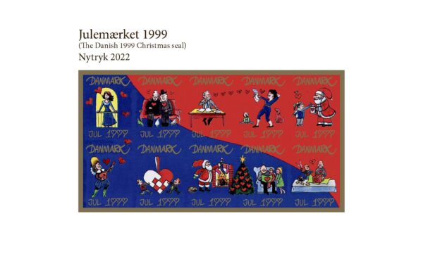 nytryk af Julemærket 1999