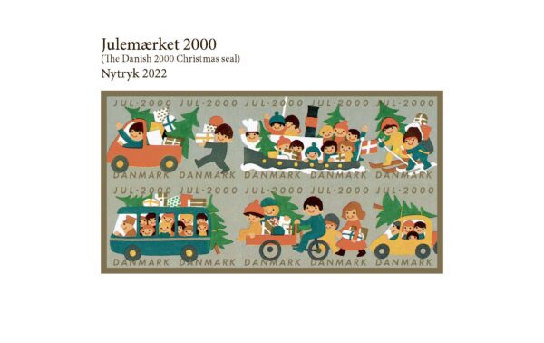 nytryk af Julemærket 2000