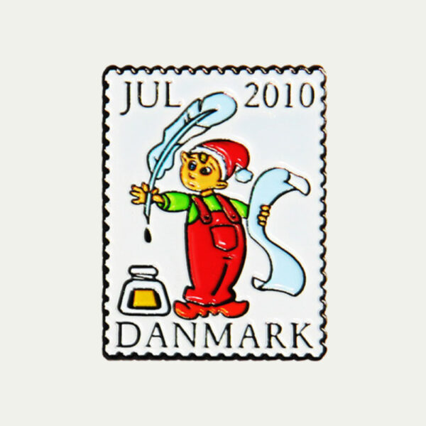 Pin med Julemærket 2010