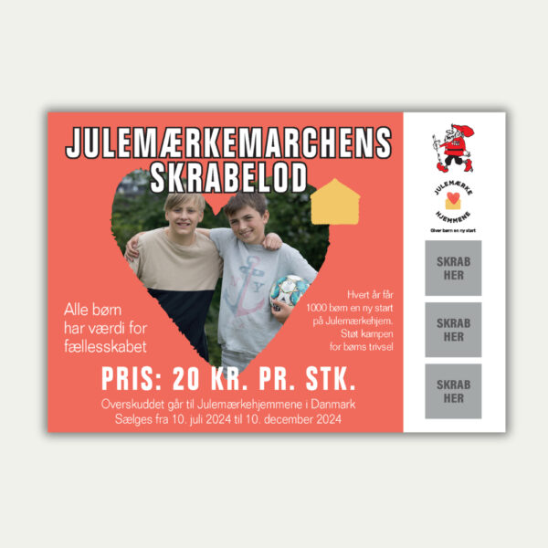 Julemærkemarchens skrabelod